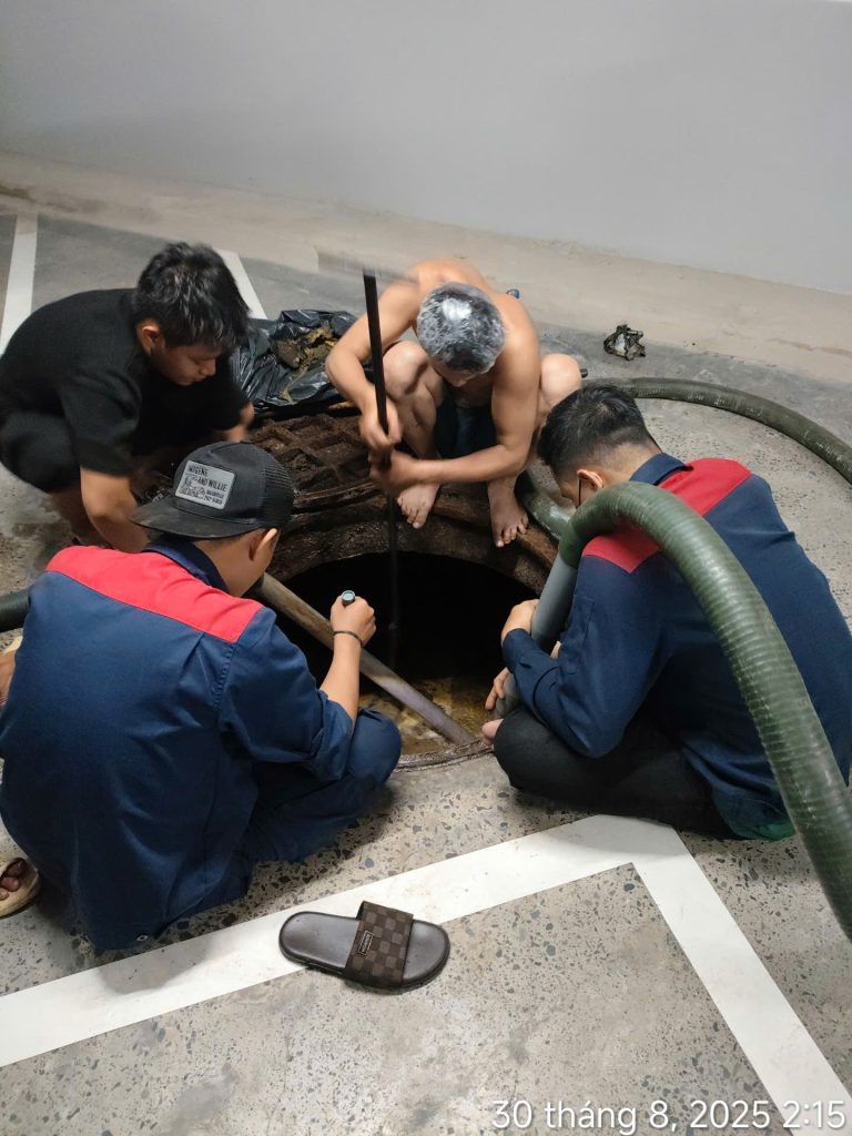 Hút hầm cầu phường thuận giao