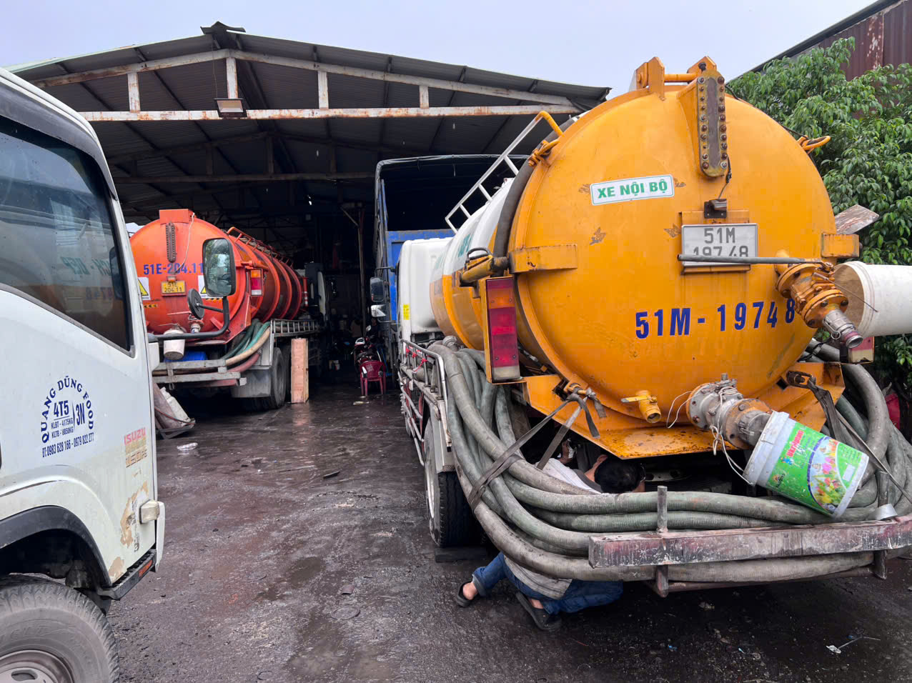 hút hầm cầu xã định hiệp